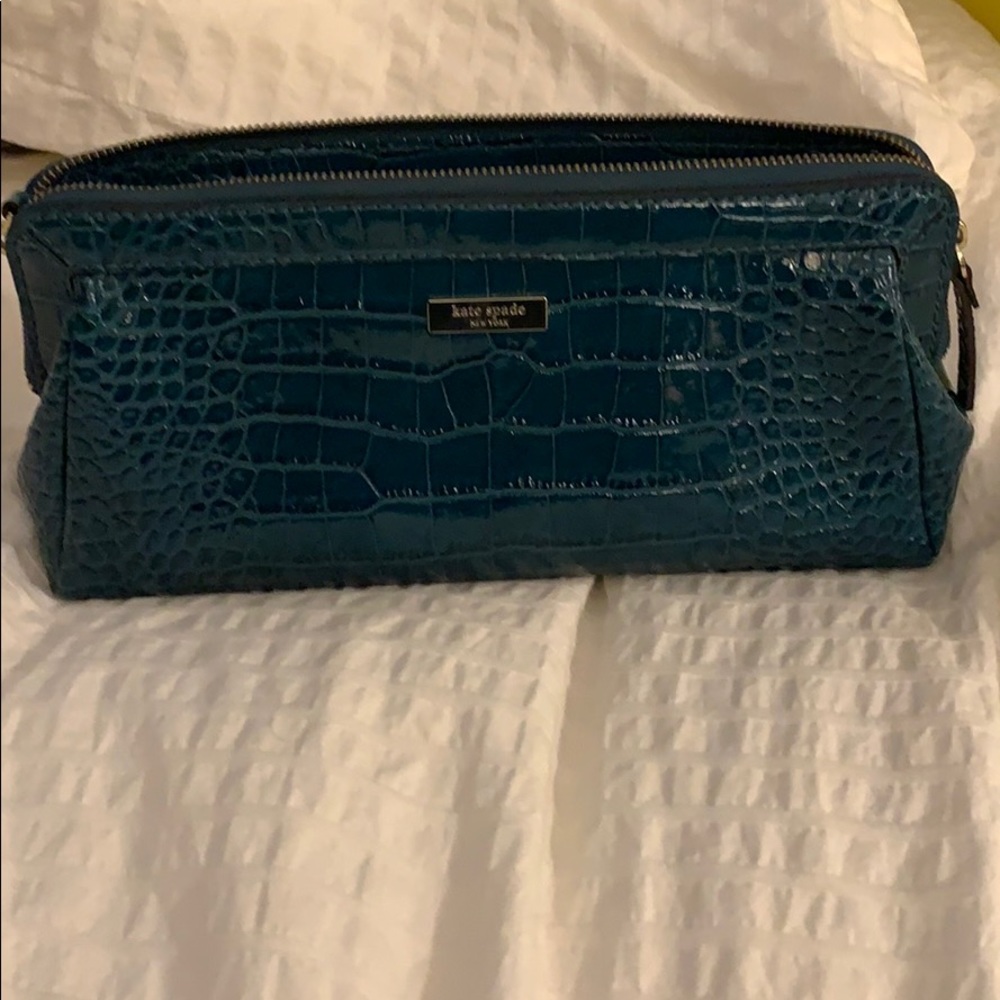 Kate Spade blue or aqua clutch